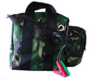 Camouflage Battery And Gemini Bag