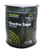 20mm Paddock Tape 200m Green - C43G-2