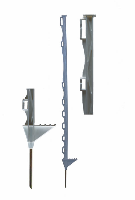 White Multiwire Posts