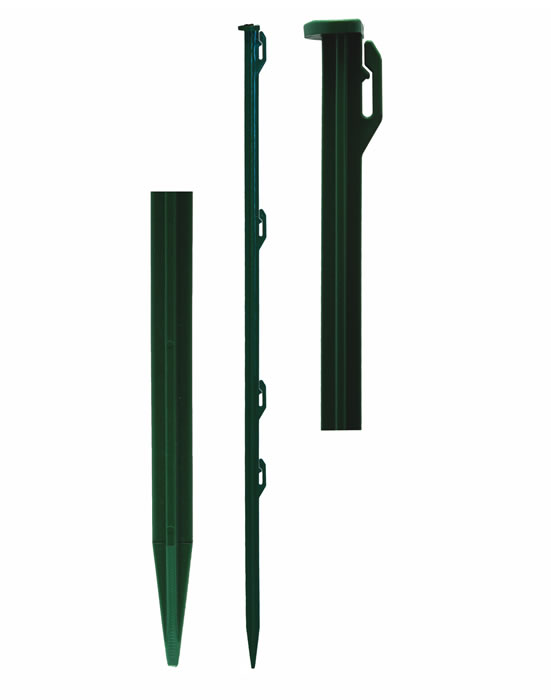 Rabbit And Garden Posts