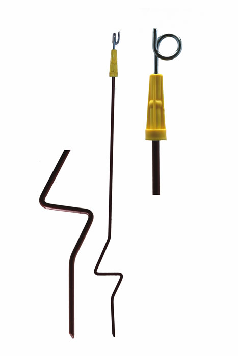 Zig-Zag Pigtail Post